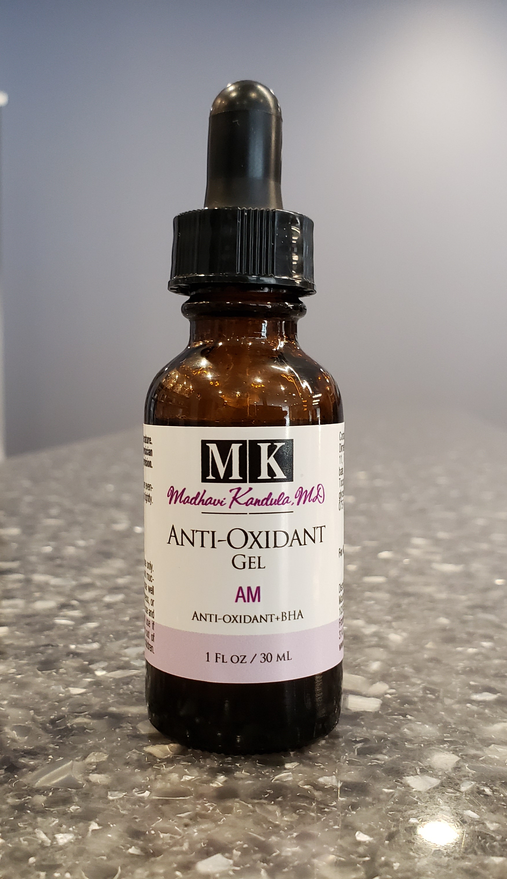 MK AntiOxidant Gel Dr. Madhavi Kandula, Cosmetic Dermatology